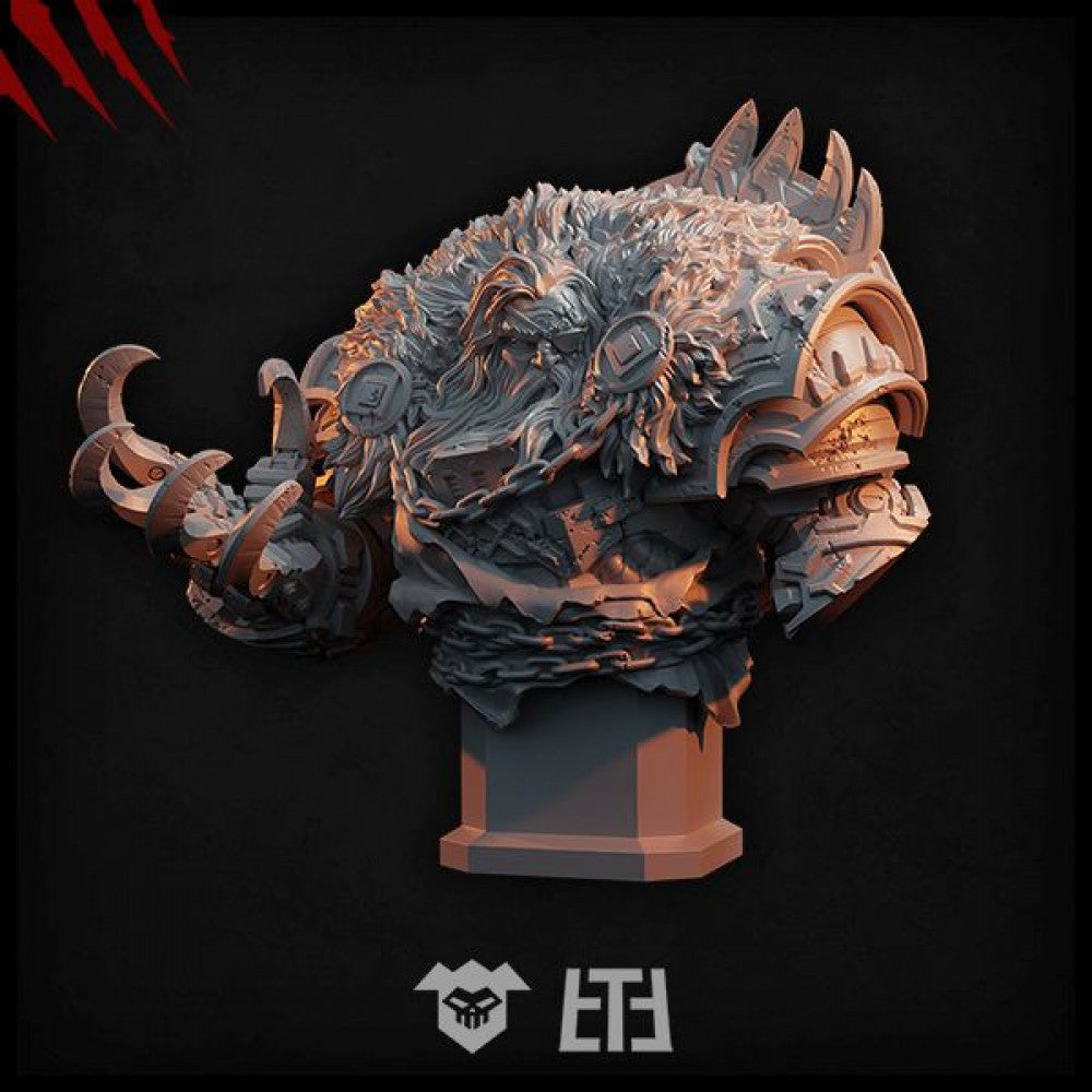 Space Bears (Astra Primursa) - Heroic Bust (Display Miniature)