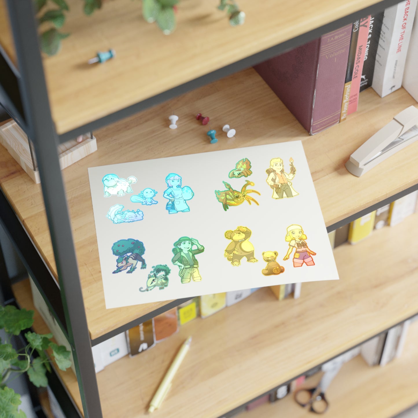 Tabletop Time Roleplay: 'Fake-a-mon' Stickers