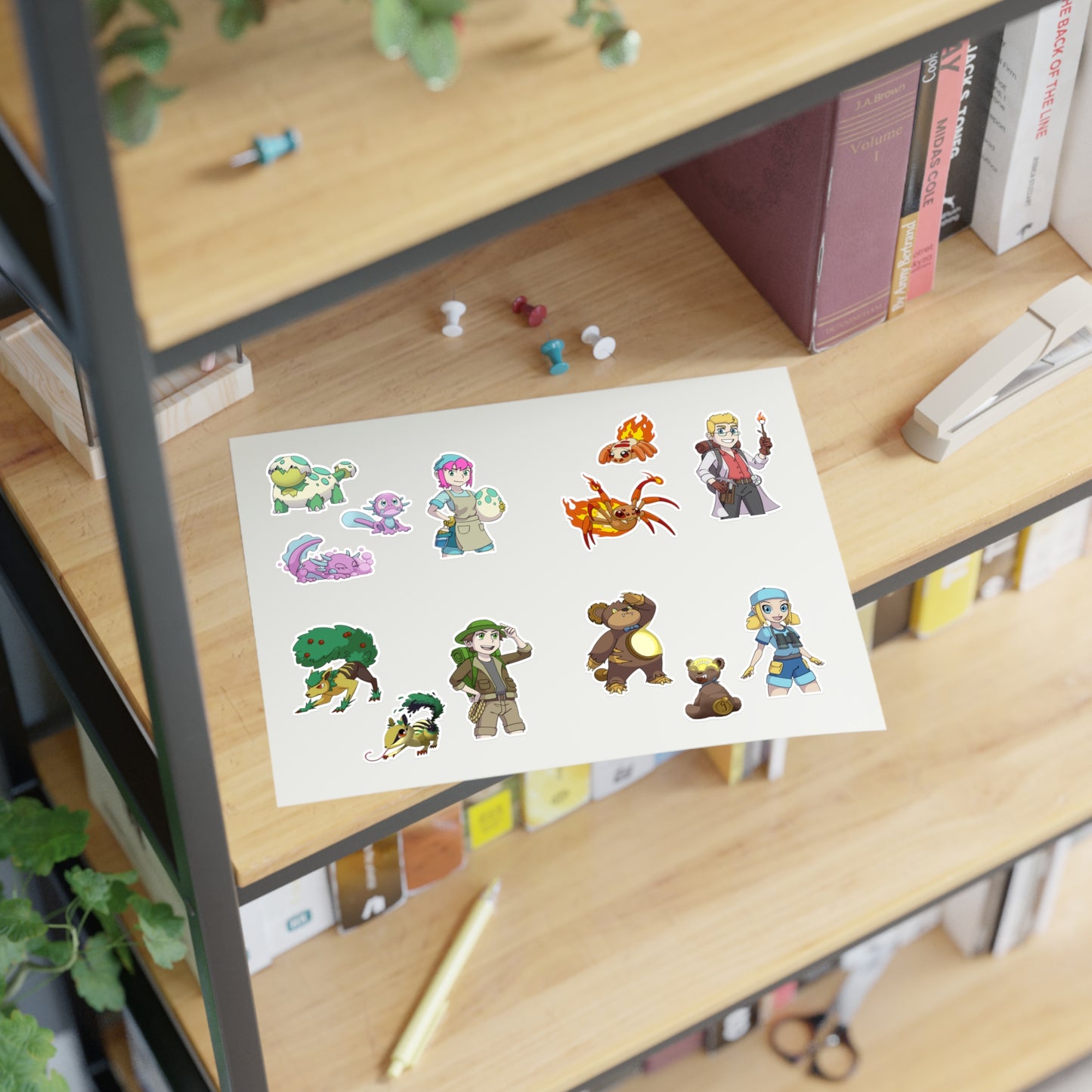 Tabletop Time Roleplay: 'Fake-a-mon' Stickers