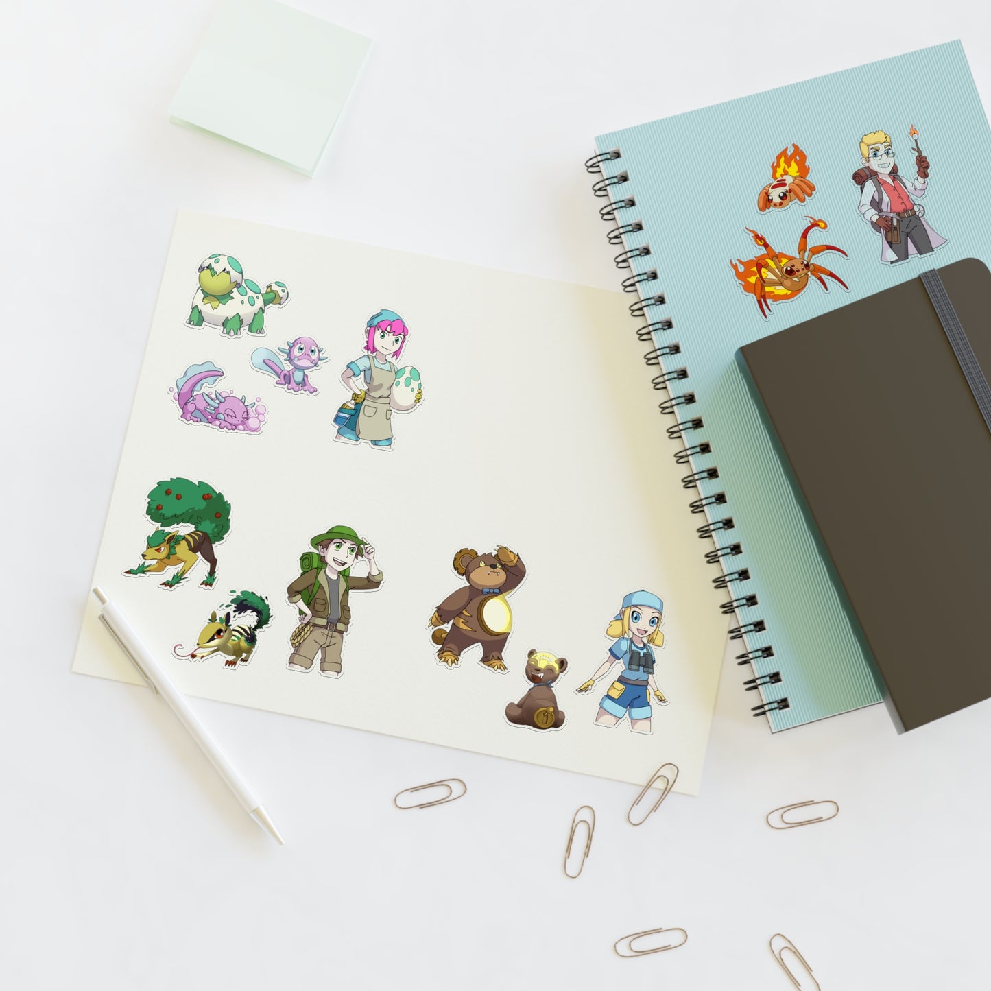 Tabletop Time Roleplay: 'Fake-a-mon' Stickers