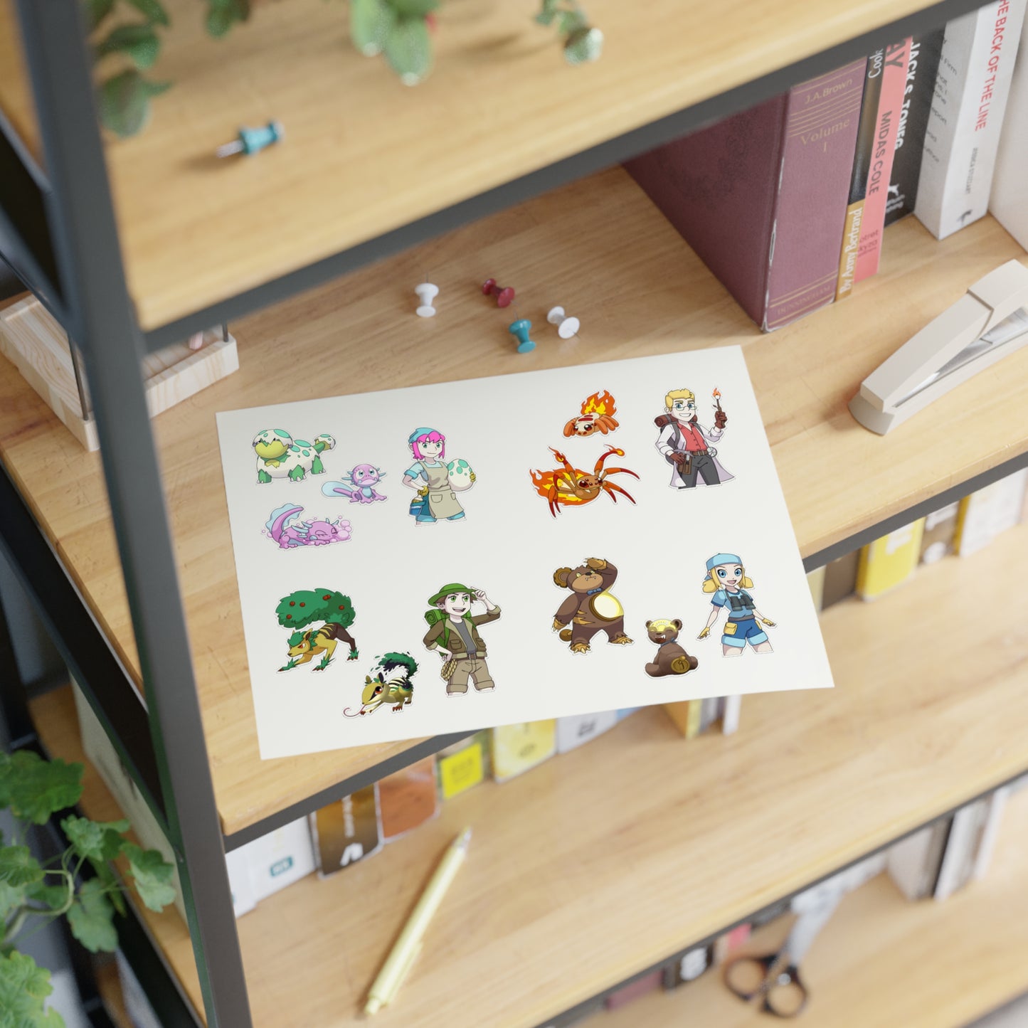 Tabletop Time Roleplay: 'Fake-a-mon' Stickers