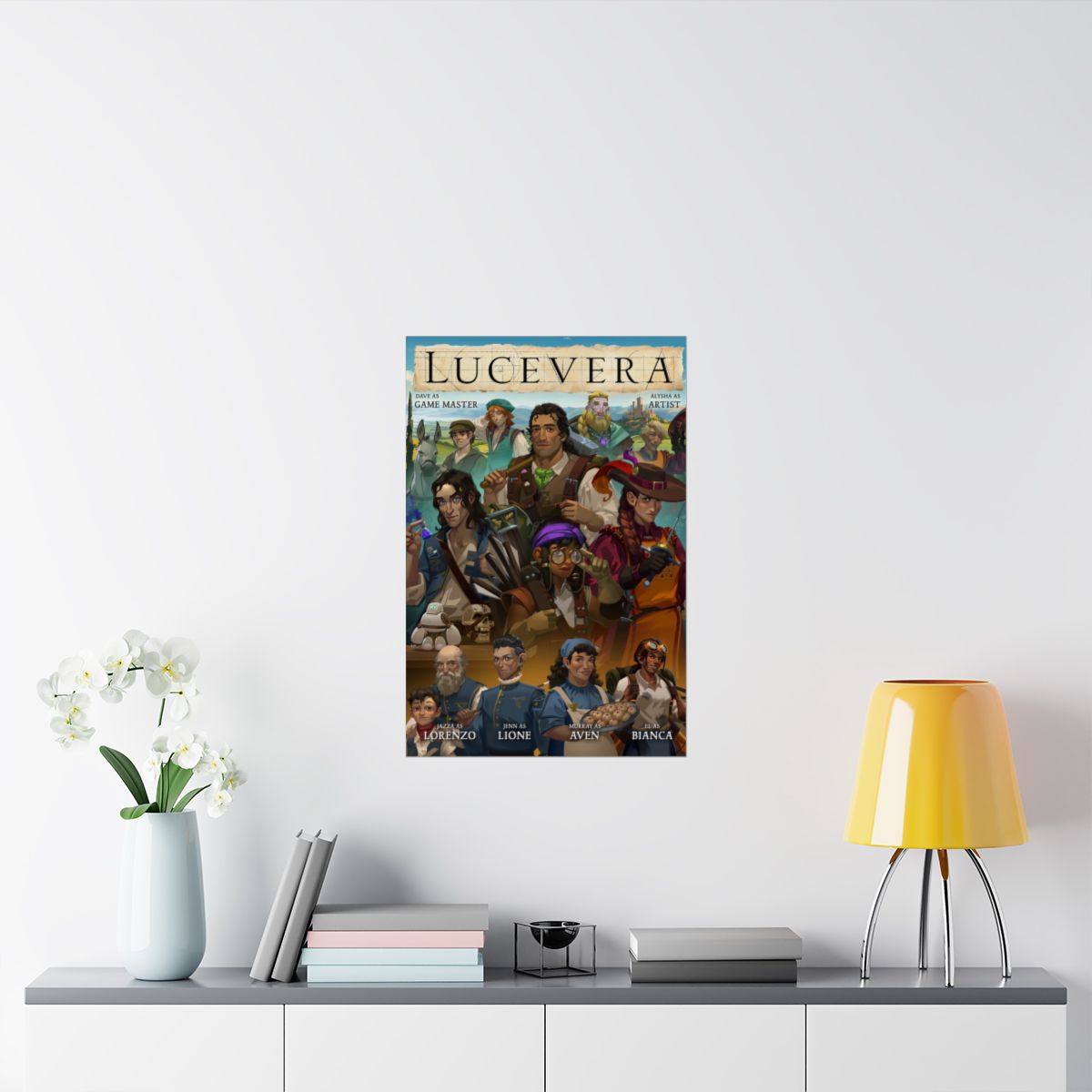TTTRP SIGNED A4 PRINT: LUCEVERA (Signed by cast)