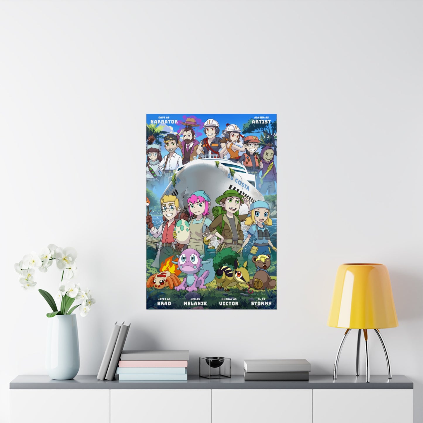 Crisis Vacation Roleplay Poster