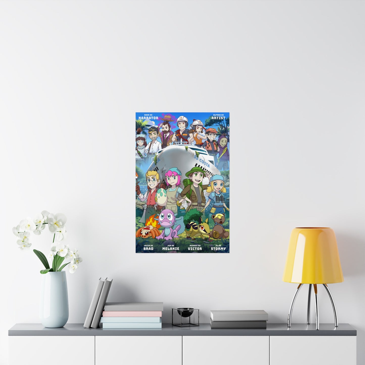 Crisis Vacation Roleplay Poster