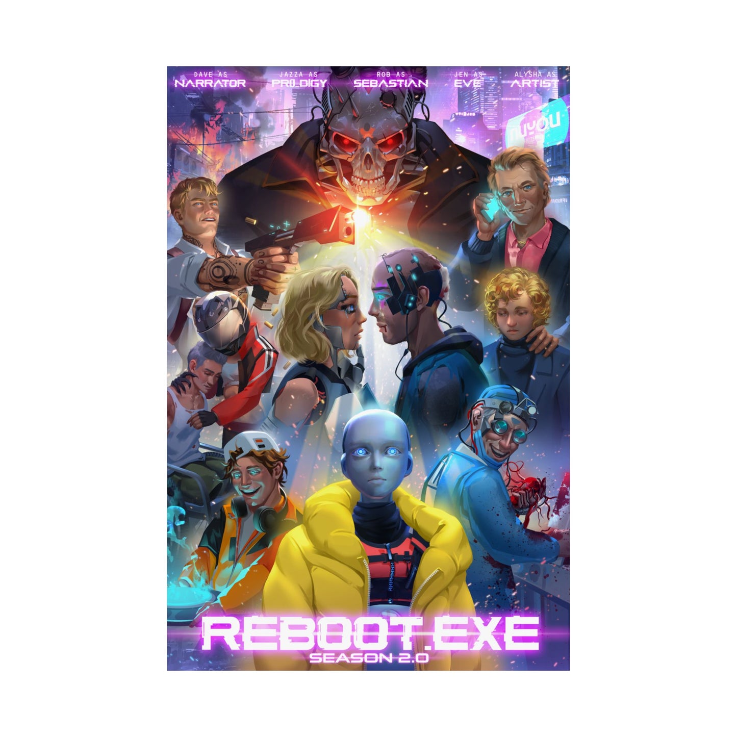 Reboot Season 2 Poster.