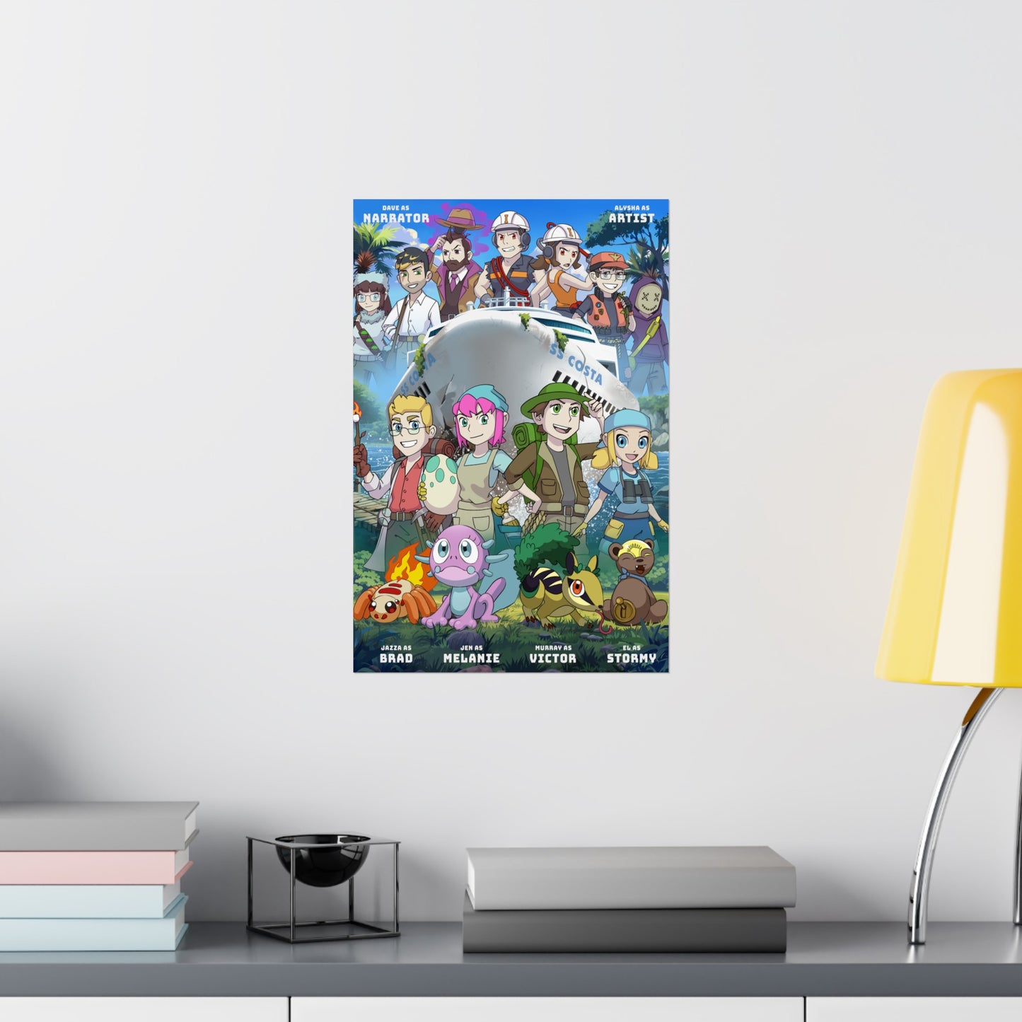 Crisis Vacation Roleplay Poster
