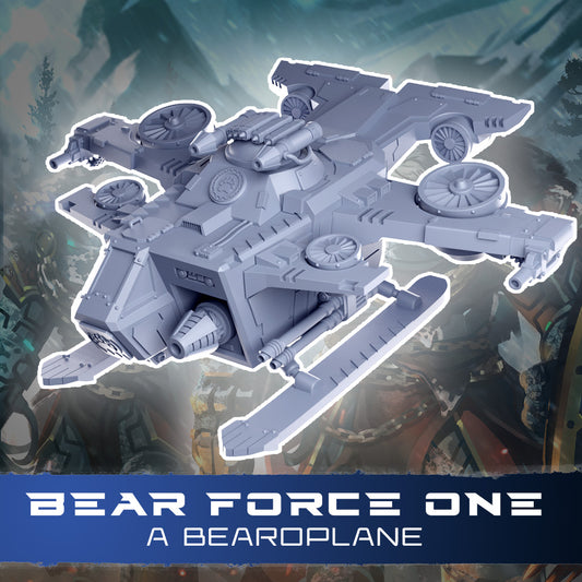 Space Bears Bearoplane