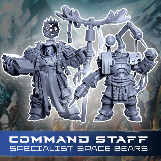 Space Bear Command Staff