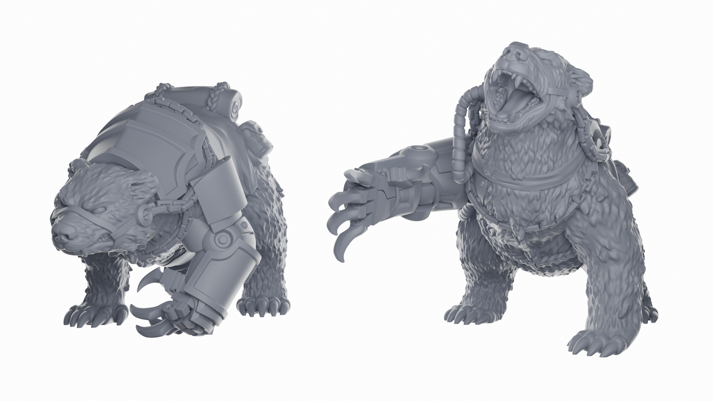 Space Bear Bear Cavalry