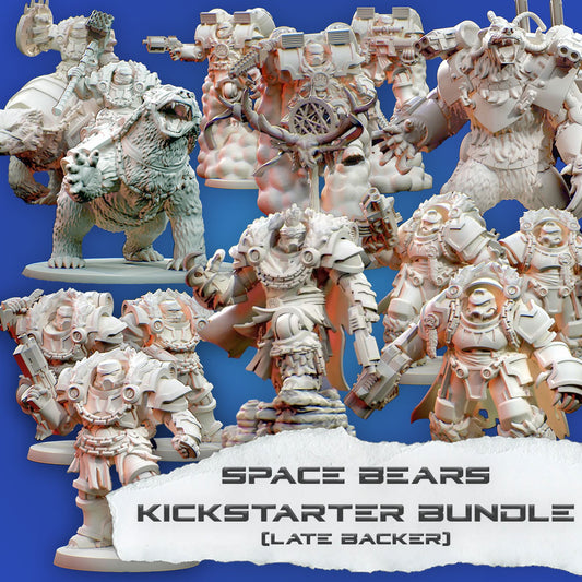 Space Bear Kickstarter Bundle Redemption (AND Late Backer Product)