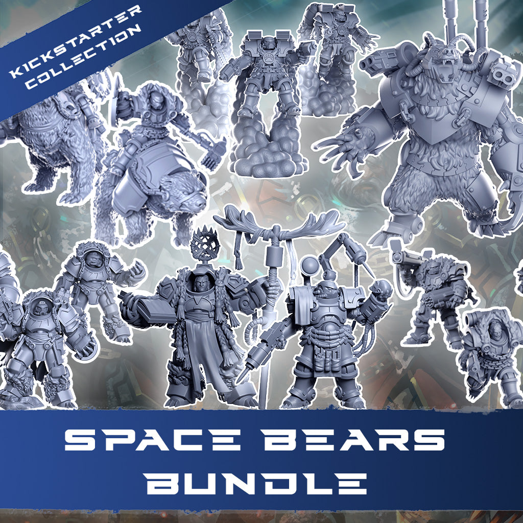 Space Bear Complete Kickstarter Collection (AND Kickstarter Redemption)