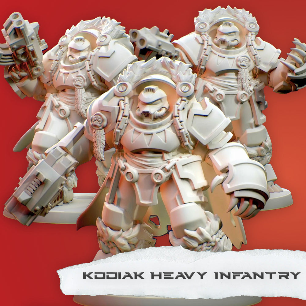 Space Bear Kodiak Heavy Infantry