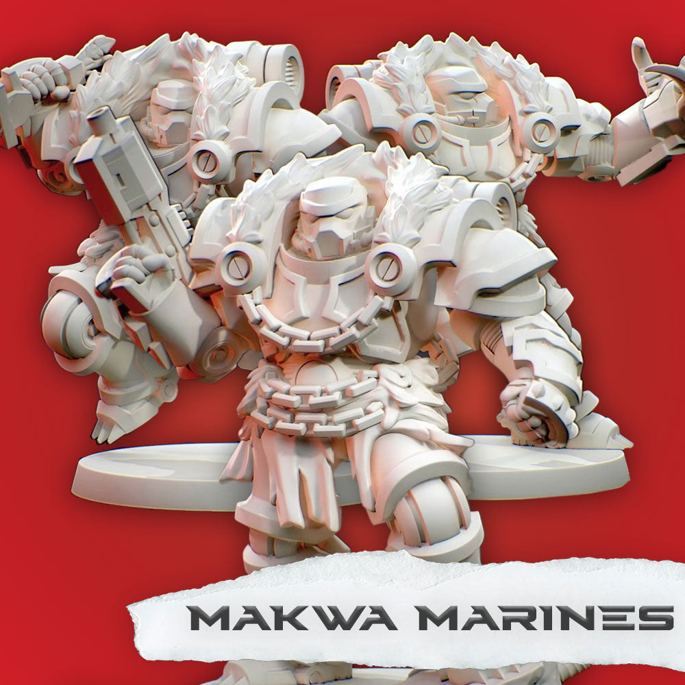Space Bear Makwa Marines