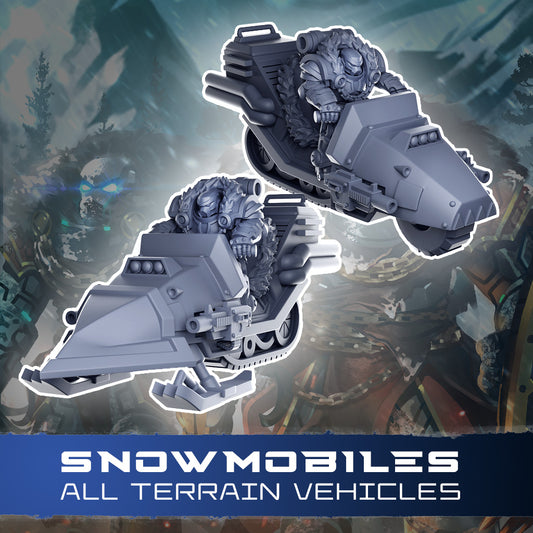 Space Bears Snowmobiles