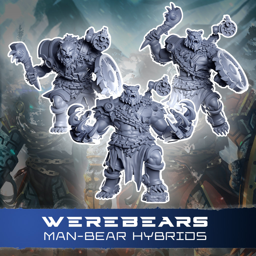 Werebear Poster Space Bears Werebears – Its Tabletop Time